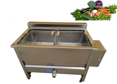 Attrezzatura di verdure di scottatura della piccola scala, macchina automatica di scottatura della patata dei semi