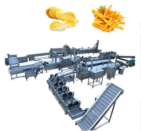 304 patatine fritte automatiche di SUS che fanno friggitrice continua a macchina per le patatine fritte