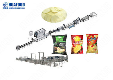 Patata dolce accatastabile completa completamente automatica Chips Making Machine Production Line