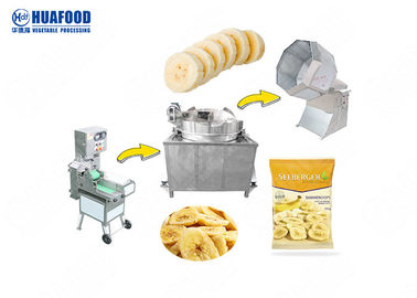 Banana filippina Chips Machine di Chips Making Machine Deep Fryer del plantano semiautomatico 50kg