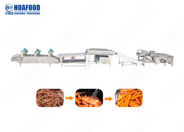 Macchina a spazzole di pulizia della carota del macchinario di lavorazione delle patate di alta efficienza