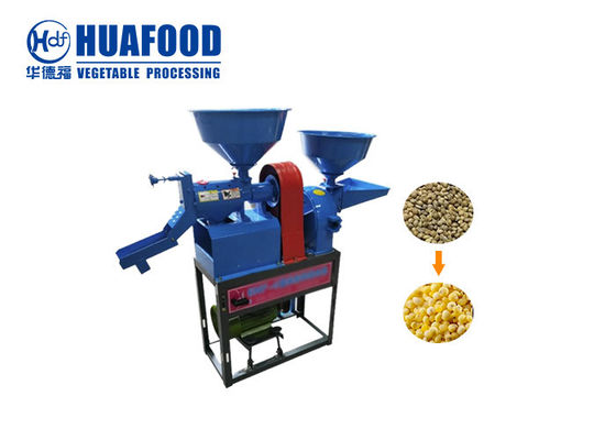 macchine utensili automatiche Mini Rice Mill combinato agricolo dell'alimento 2.2kw