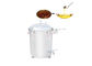 Riduca la macchina del filtro dell'olio dell'alimento del contenuto di olio 1.5KW/380V