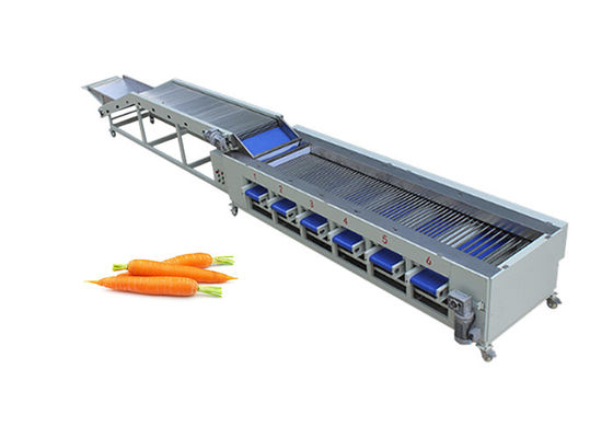 macchine utensili automatiche dell'alimento di 1100mm 3 t/h per la carota del cetriolo