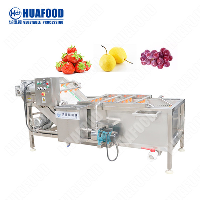 Macchina ultrasonica automatica della lavatrice e di imbiancamento dell'ortaggio da frutto