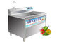 Lavatrice automatica industriale della frutta della macchina della bolla della rondella di verdura e della frutta